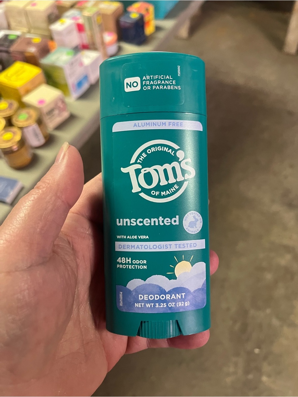 Tom’s Unscented Deodorant